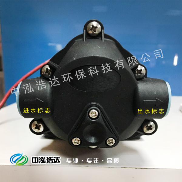 商用機售水機展申400G增壓泵喇叭大流量隔膜水泵電機24V36v
